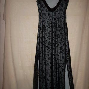 HOLIDAY LONG  SEXY BLACK CHARLOTTE RUSSE PARTY/ EVENT DRESS